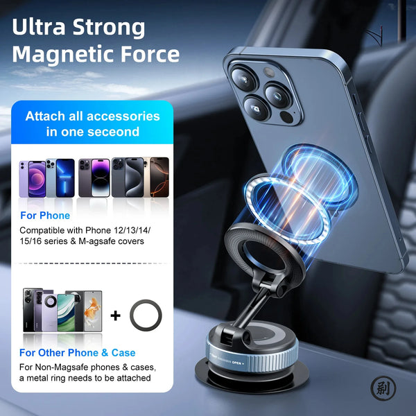 Magnetic Secure Car Phone Mount